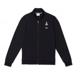 LACOSTE SPORT FULL ZIP FLEECE SWEATSHIRT